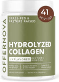 Hydrolyzed Collagen Peptides Powder - 100% Pure Grass Fed &amp Unflavored for Women &amp Men – for Healthy Bones Joints Hair &amp Skin – Colageno Hidrolizado en Polvo Piel Cabello y Articulacio