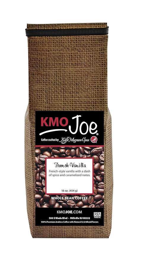 Kaffe Magnum Opus 667398001196 French Vanilla Flavored Coffee - WholeBean