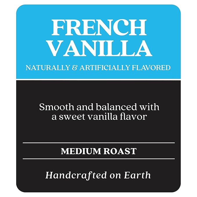 Copper Moon Medium Roast Whole Bean Coffee French Vanilla 5 Lb