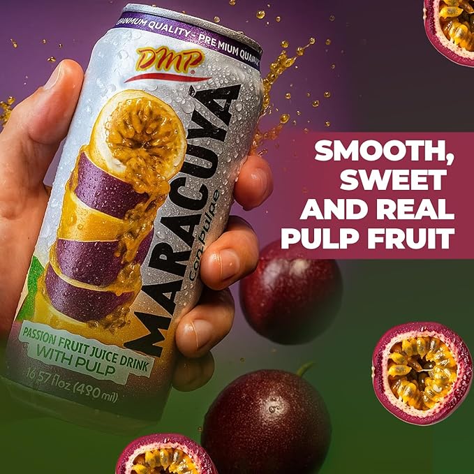 De Mi Pais Tropical Classics Juice Pack With Mango Pineapple Lemonade Coconut water Strawberry Passion Fruit – Refreshing Canned Fruit Beverages Best Served Cold | 16.5 Fl Oz 6-Pack