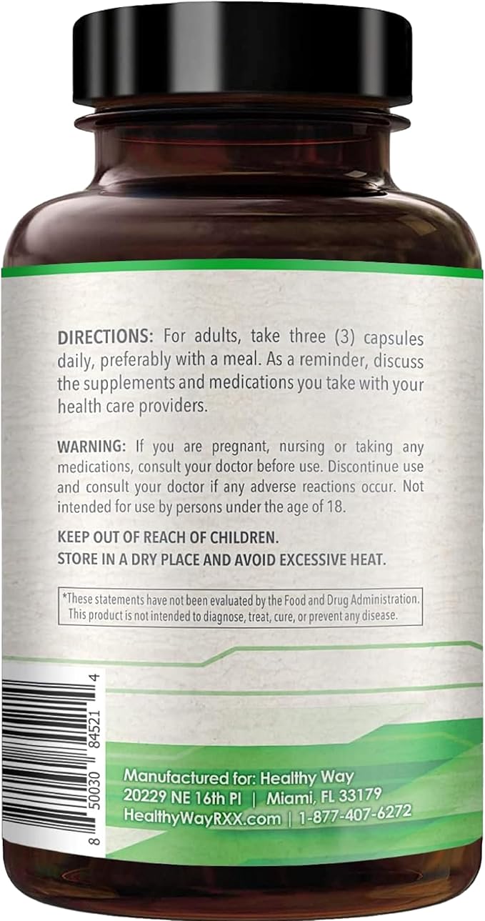 1500mg SAM-e Supplement - High Strength S-Adenosyl-L-Methionine Capsules 1500mg per Serving for Joint Brain Liver and Mood Support - Non-GMO High Absorption Same Supplement (90 Count)
