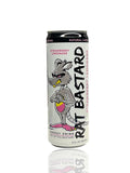 RAT BASTARD Energy Drink - Sugar-Free Caffeinated Beverage Natural Caffeine to Boost Energy and Focus Strawberry Lemonade Flavor 12 fl oz Can (Case of 12)