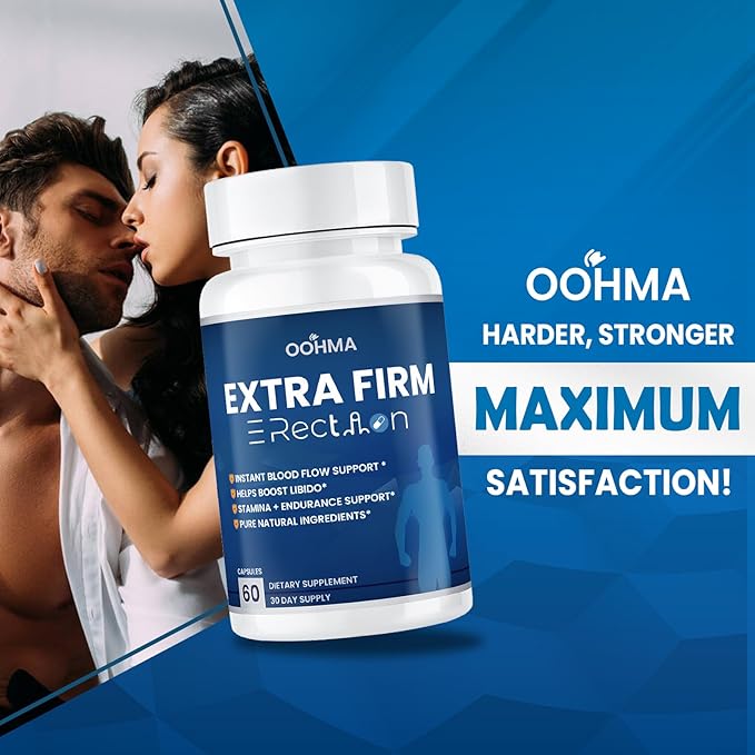 New Male Enhancing Supplement Designed to be Fast Acting for Blood Flow to Gain Length &amp Girth + Stamina Increase Size Strength Maca Epimedium and Other Natural Ingredients 3rd Party Tested