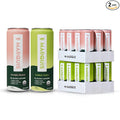 Marquis | Organic Energy Drink Alternative with Organic Plant Based Caffeine | Vegan Zero Calorie Sugar Free Sparkling Yerba Mate | Keto Energy Drinks Alternative | Citrus Yuzu x1+ Lychee Peach x1