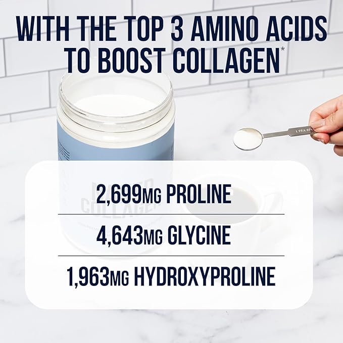 NAKED Chocolate Collagen Peptides Protein Powder 24 Servings Pasture-Raised Grass-Fed Hydrolyzed Collagen Supplement Paleo Friendly Non-GMO Keto Gluten Free 20oz