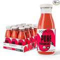 Pomona Organic Juices Pure Tomato Juice 8.4 Ounce Bottle (Pack of 12) Cold Pressed Organic Juice Non-GMO No Sugar Added Not from Concentrate Gluten Free Kosher Certified Preservative Free