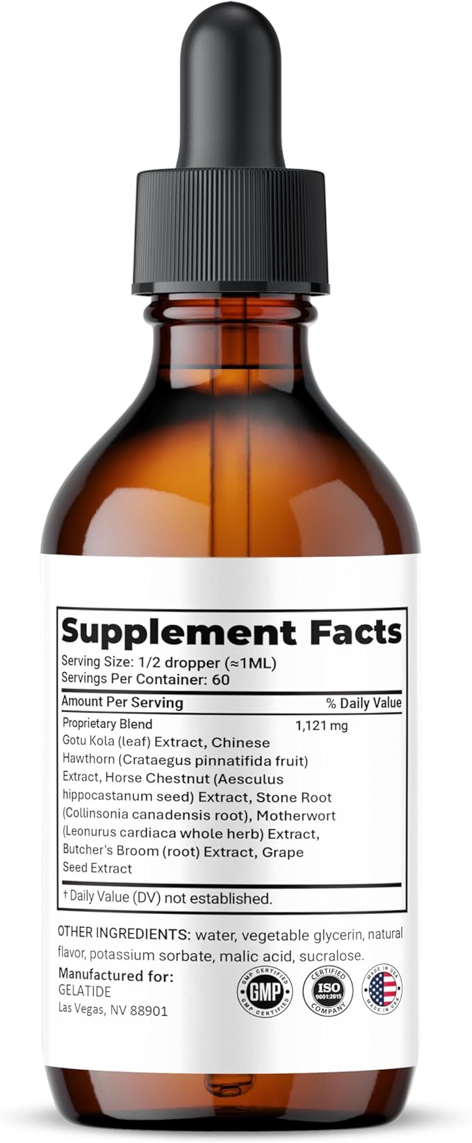 Gelatide Drops All Natural Maximum Strength Formula All Natural Gela Tide Liquid Drops Supplement (2)