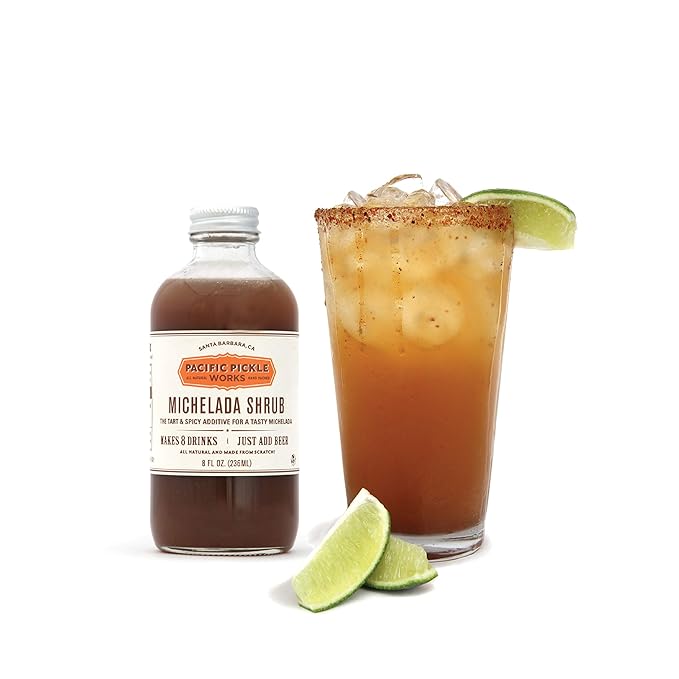 Michelada Shrub (2-pack) - Tart &amp spicy beer mixer 16oz