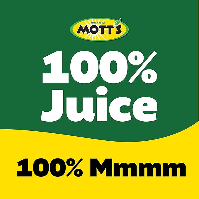 Mott's 100% Original Apple Juice 11.5 fl oz can (Pack of 24)