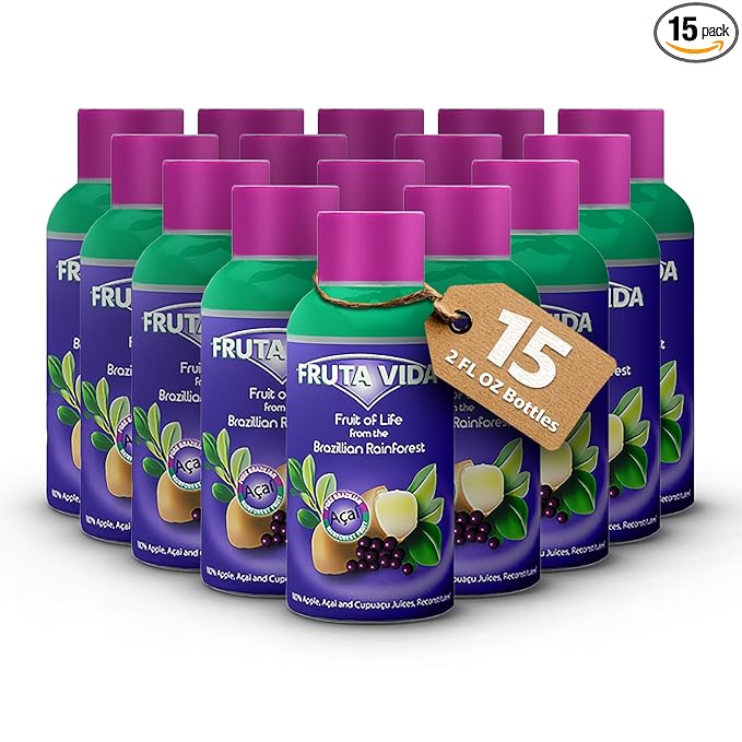 Fruta Vida Energy &amp Health Juice (15x2 oz pack)