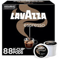 Lavazza Espresso Single-Serve Keurig K-Cup Pods Medium Roast Coffee 88-Count Box (4 Packs of 22)