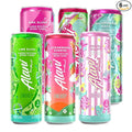 Alani Energy Drink Variety Pack – Sugar Free Low Calorie Energy Drinks – Assorted Flavors – 12 fl oz Cans (Pack of 6) (Lime Slush Strawberry Sunrise Cotton Candy Pink Slush Cherry Twist Watermel