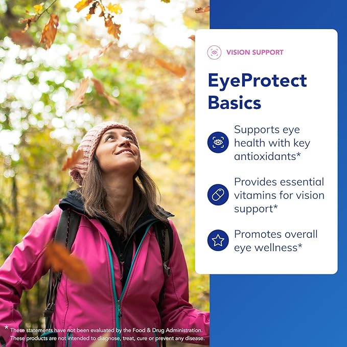 Pure Encapsulations EyeProtect Basics Without Zinc | Key Antioxidant Support for Eye Health | 60 Capsules