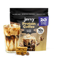Cookie Dough Protein Iced Coffee - Premium Whey Protein &amp Instant Iced Coffees - 100% Natural Cold Brew - Zero Artificial Flavors &amp Sweeteners 80 mg Caffeine Per Serving 20 Servings