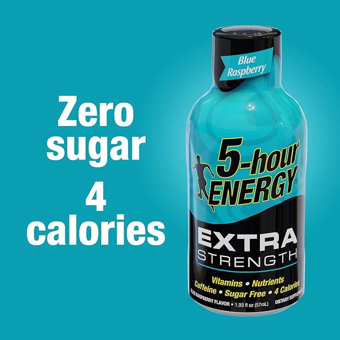 5-hour ENERGY Shot Extra Strength Sour Apple Flavor 1.93 oz. 24 pack