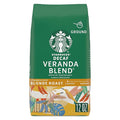 Starbucks Ground Coffee Starbucks Blonde Roast Hot or Iced Coffee Decaf Veranda Blend 12 oz