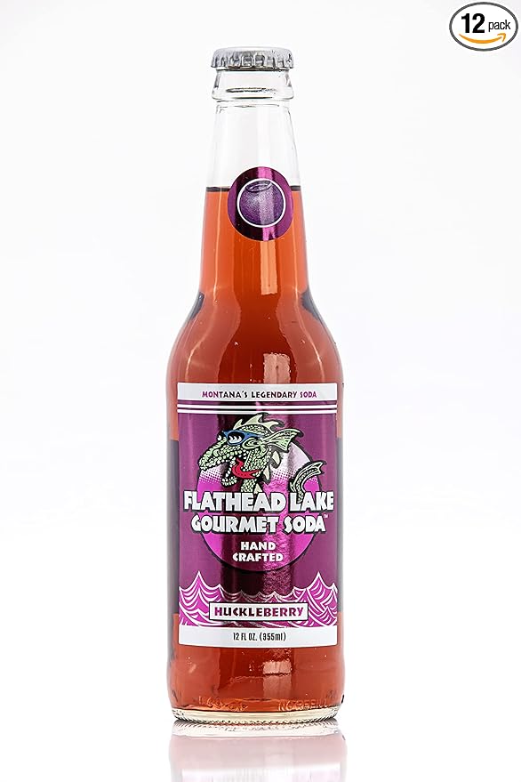Flathead Lake Gourmet Soda (Huckleberry)