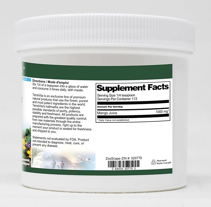 Mango Juice Powder (4 oz ZIN: 520779)
