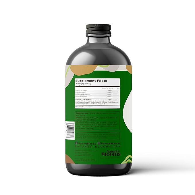 Soursop Bitters Liquid Supplement 16 oz | Nature's Best Bitters | Health-Focused Ingredients for Traditional Wellness &amp Cleanse Support