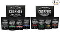 Decaffeinated Gourmet Coffee Sampler Gift Box Set - Whole Beans - 4-Pack - 4oz and Bourbon Barrel Aged Coffee Whole Bean Set - 4-Pack - 4oz