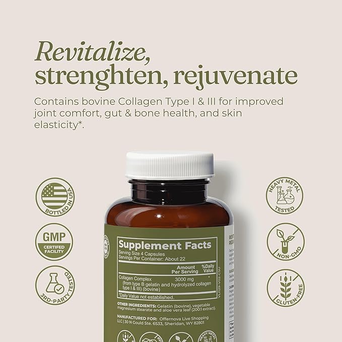 Offernova Calm &amp Repair Duo Collagen Ultra + Magnesium Ultra Duo