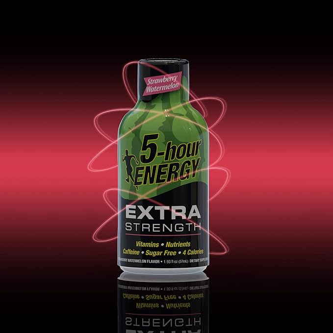 5-hour ENERGY® Shot Extra Strength Strawberry Watermelon 1.93 oz 12 Count