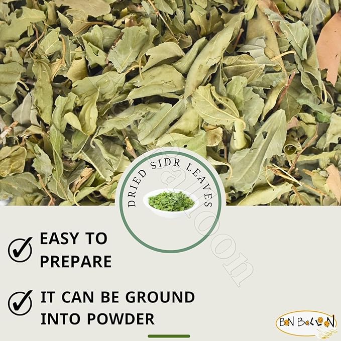 Wholesale Seder Sidr Dried Broken Leaves Leaf ( Lote Tree Jujube Ziziphus Spina Christi Christ Golchin Lotus ) Natural Herbs For Hair And Care Body No Preservatives Non Gmo Halal Kosher (15 oz / 425