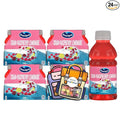 Ocean Spray Cran Raspberry Lemonade Fruit Juice Drink 10 fl oz Plastic Bottles 24 Pack + 2 Reusable Snack Bags by KOOL8SHOP Infinite Deals