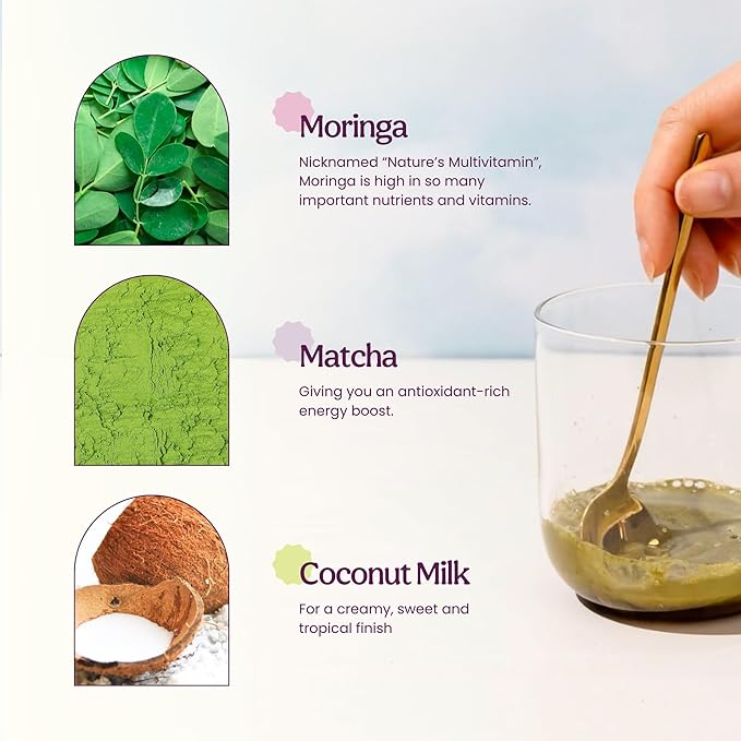 Dawn to Dusk Bundle - Organic Matcha Green Tea Powder and Lavender Latte - Matcha from Shizuoka Japan Calming Lavender Powder