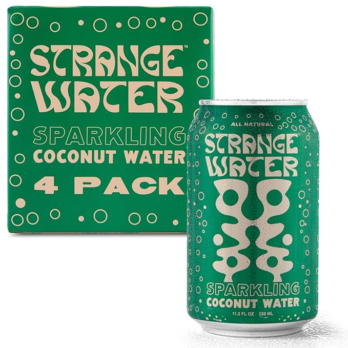 STRANGE WATER (12 pack Sparkling Coconut Water)