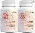 Liposomal apigenin 500mg Softgels - Optimal Apigenin Supplement with Fisetin Quercetin and Theaflavins - 4 Month Supply