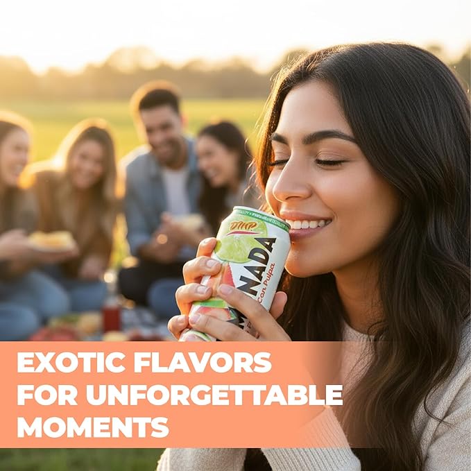 De Mi Pais Tropical Classics Juice Pack With Mango Pineapple Lemonade Coconut water Strawberry Passion Fruit – Refreshing Canned Fruit Beverages Best Served Cold | 16.5 Fl Oz 6-Pack