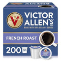 Victor Allen's Coffee French Roast Dark Roast 200 Count Single Serve Coffee Pods for Keurig K-Cup Brewers
