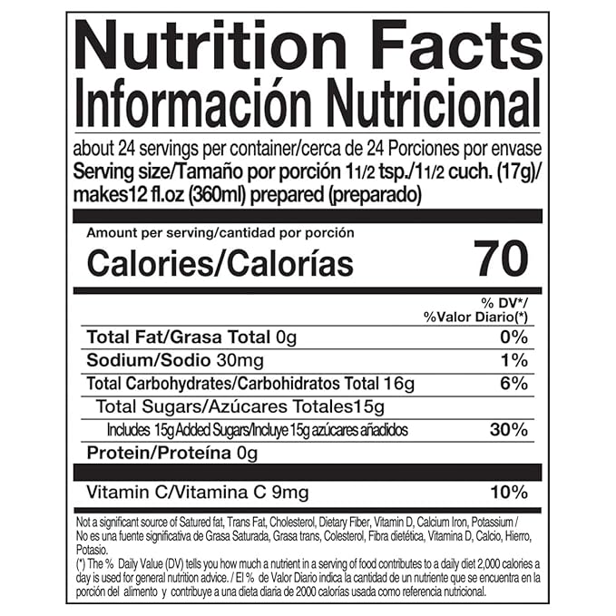 ZUKO Lime Instant Powder Drink Family Pack No Sugar Needed Vitamin C 14.1 Oz (Pack of 6)