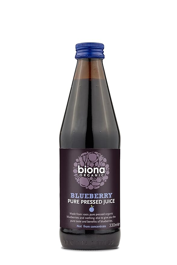 Biona Organic - Super Juice - Pure Blueberry - 330ml
