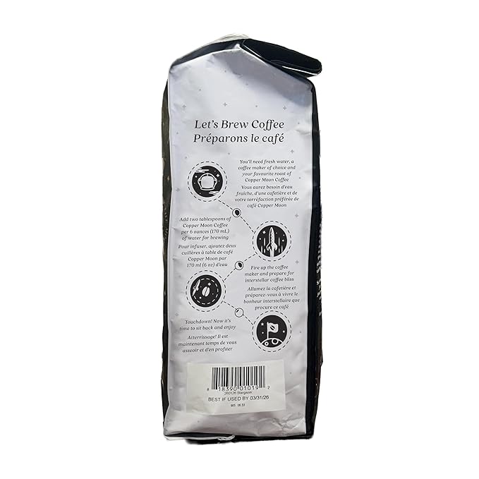 Copper Moon Light Roast Whole Bean Coffee Guatemalan Blend 5 Lb
