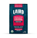 Laird Superfood Peruvian Medium Roast Coffee with Functional Mushrooms Certified Organic Peruvian Ground Coffee Beans Gluten-Free Dairy-Free Non-GMO Paleo Keto Friendly 20 oz. Bag