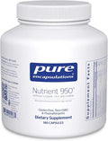 Pure Encapsulations Nutrient 950 Without Copper Iron &amp Iodine | Antioxidant Multivitamin and Mineral Supplement to Support Optimal Health and Physiological Functions* | 180 Capsules