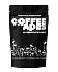 Coffee Of The Apes - Organic Instant Mushroom Coffee - High Potency Functional Adaptogen Drink with Lion's Mane Cordyceps Reishi Turkey Tail King Trumpet Shiitake Real Arabica Beans and MCT OIL
