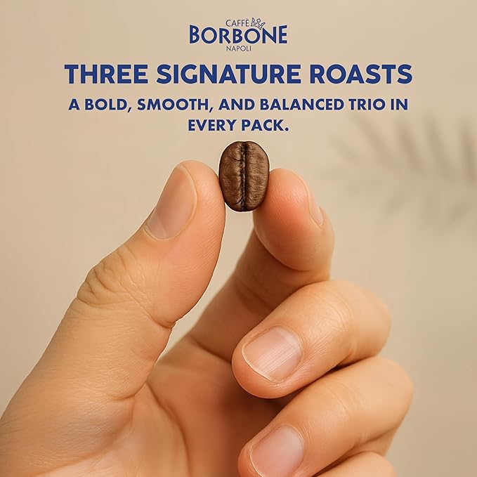 Caffè Borbone Variety Pack Coffee Pods (60 Count) – House Breakfast &amp Italian Roast Blends for a Smooth Bold &amp Balanced Brew – Single Serve Coffee Pods Compatible with K-Cup Brewers