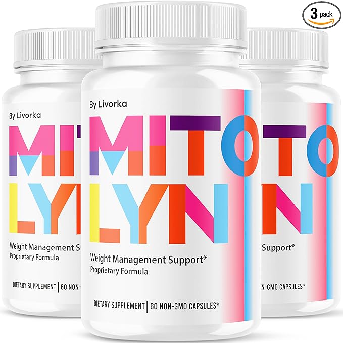 (3 Pack) Mitolyn Pills - Official Mitolyn Weight Pills Advanced Supplement Support - Maximum Strength Natural Mito Lyn Vitamins for Overall Health &amp Wellness Reviews 180 Capsules for 3 Months