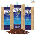 Plantation Blue 100% Blue Mountain Coffee Medium Roasted and GROUND (1lb bags) 3 bags
