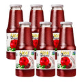 IOS Love Organic Juice - USDA Organic Certified - Cold Pressed No Added Sugar No Water No Artificial Colors No Preservatives No Flavors Added No Gluten - 33.8 Fl Oz (Pomegranate Pack of 6)