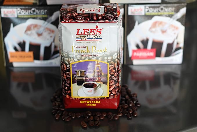 Lee's Coffee Exclusive Whole Bean Coffee French Roast 12 Ounce