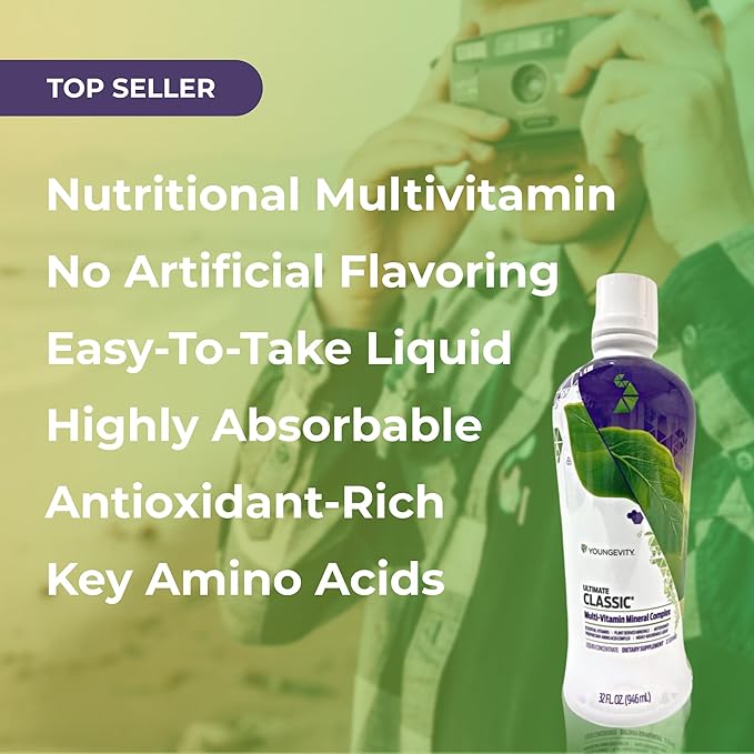 Youngevity Ultimate Classic - Multi-Vitamin &amp Mineral Complex | Natural Source Of Essential Daily Nutrients | Highly Absorbable Liquid | (2)