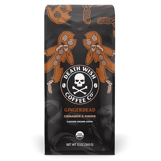 Death Wish Coffee Co. - Gingerdead Ground Coffee - (12 Oz)