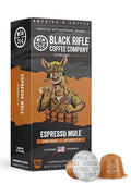 Black Rifle Coffee Company 30 Espresso Mule Capsules – Dark Roast Espresso Chocolate Bing Cherry &amp Caramelized Sugar espresso Compatible
