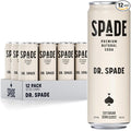 Spade Soda Dr. Spade 12 Pack Premium All-Natural No Sugar No Calories Electrolytes Magnesium Potassium Healthy Non GMO Sweet Stevia No Artificial Sweeteners Great Taste Bold Taste