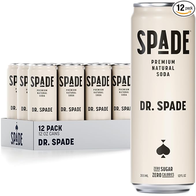 Spade Soda Dark Roast 12 fl oz (Pack of 12)