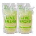 Olive My Pickle Probiotic Pickle Juice 39 oz | 2pk Olive Juice Live Brine Kosher Dill Pickle Juice Shots with Natural Probiotics &amp Digestive Enzymes for Gut Health - 26 Pickle Shots for Cramps